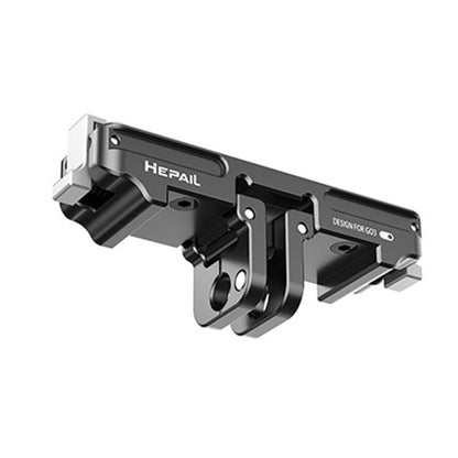 For Insta360 GO 3 / 3S HEPAIL AC-08 Aluminium Alloy Magnetic Quick Release Base - Mount & Holder by HEPAIL | Online Shopping UK | buy2fix