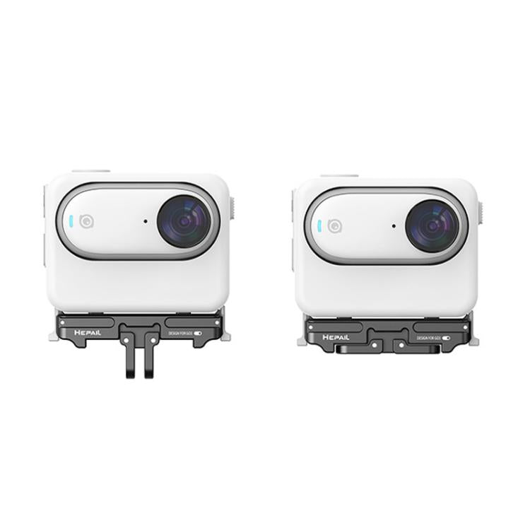 For Insta360 GO 3 / 3S HEPAIL AC-08 Aluminium Alloy Magnetic Quick Release Base - Mount & Holder by HEPAIL | Online Shopping UK | buy2fix