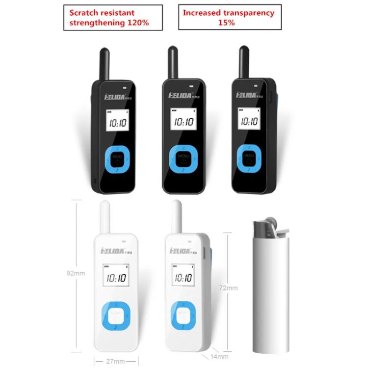 HELIDA T-M1 Mini Portable Rechargeable Two-Way Radio 22 Channels Compact Walkie Talkie EU Plug White - Handheld Walkie Talkie by HELIDA | Online Shopping UK | buy2fix