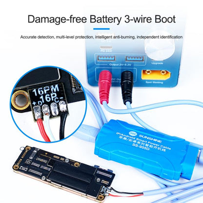 SUNSHINE SS-905D For iPhone / Android Series Power Supply Start-up Cables Mobile Phone Repair Test Cables - Test Tools by SUNSHINE | Online Shopping UK | buy2fix