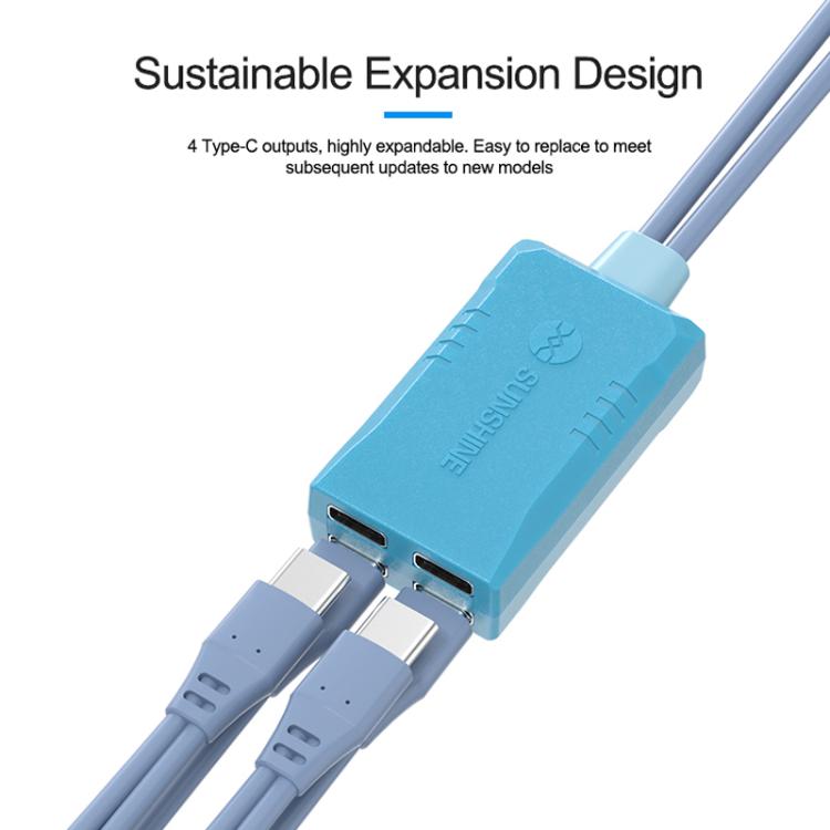 SUNSHINE SS-905G For Tecno / itel / Infinix Series Power Supply Cable Mobile Phone Repair Test Cables - Test Tools by SUNSHINE | Online Shopping UK | buy2fix