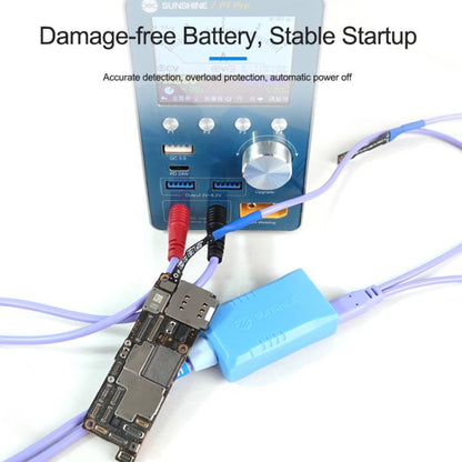 SUNSHINE SS-908E For iPhone 11-16 Series Simple Power Supply Start-up Cable Expandable Mobile Phone Repair Test Cable - Test Tools by SUNSHINE | Online Shopping UK | buy2fix