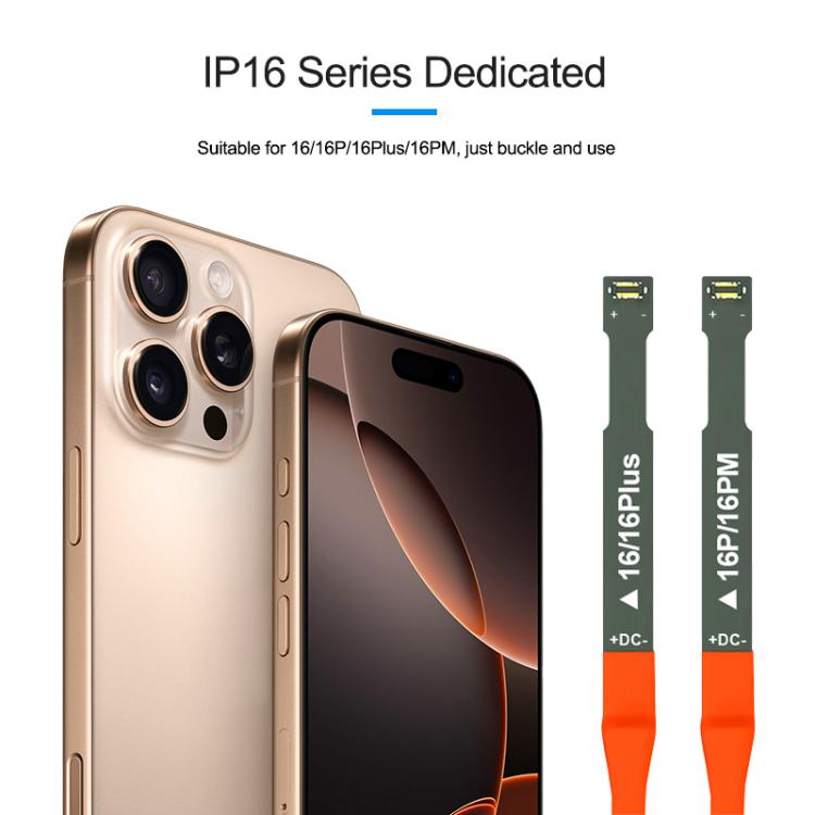 SUNSHINE SS-908G For iPhone 16 Series Power Supply Start-up Cable Mobile Phone Repair Test Cable - Test Tools by SUNSHINE | Online Shopping UK | buy2fix