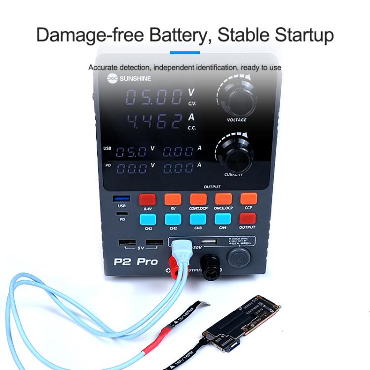 SUNSHINE SS-908G For iPhone 16 Series Power Supply Start-up Cable Mobile Phone Repair Test Cable - Test Tools by SUNSHINE | Online Shopping UK | buy2fix