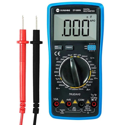 SUNSHINE DT-890N High-precision Digital Multimeter Portable Repair Meter With Burn Protection - Digital Multimeter by SUNSHINE | Online Shopping UK | buy2fix