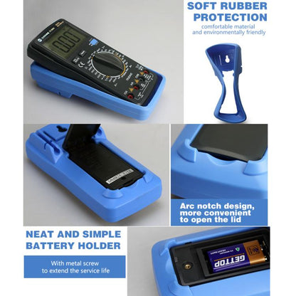 SUNSHINE DT-890N High-precision Digital Multimeter Portable Repair Meter With Burn Protection - Digital Multimeter by SUNSHINE | Online Shopping UK | buy2fix