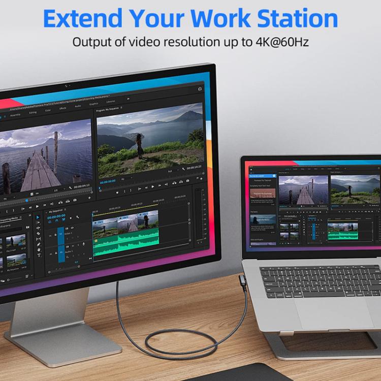5m Type-C VR Streaming Connection Cable 10GB High-Speed Transmission Elbow Smart Device Cable, For Meta Quest 2 / 3 / PICO 4 / Apple Vision Pro / PSVR 2 - VR Accessories by buy2fix | Online Shopping UK | buy2fix