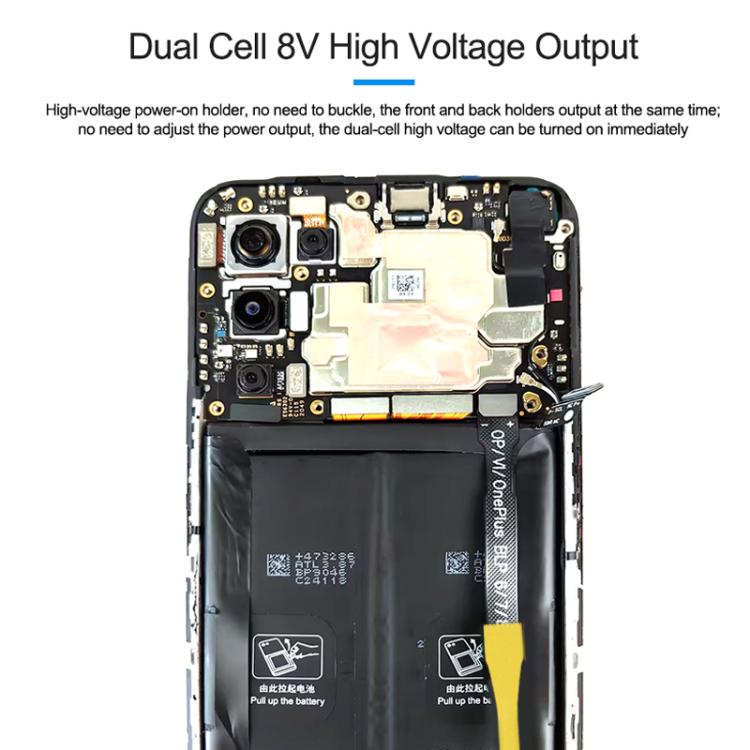 SUNSHINE SS-905H Android 8V High Voltage Power-On Cable Mobile Phone Repair Power Battery Cable - Test Tools by SUNSHINE | Online Shopping UK | buy2fix