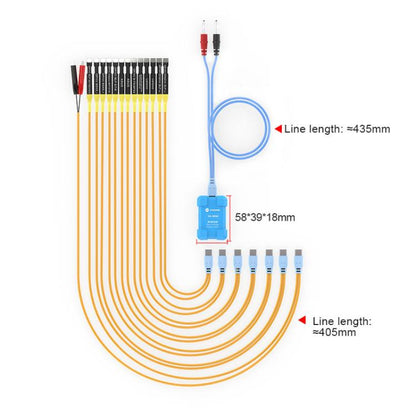 SUNSHINE SS-905H Android 8V High Voltage Power-On Cable Mobile Phone Repair Power Battery Cable - Test Tools by SUNSHINE | Online Shopping UK | buy2fix