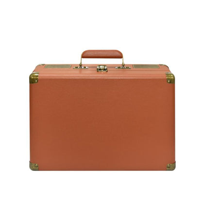 SDRD Wooden Box Karaoke Machine With Wireless Dual Mics All-In-One Speaker System Supports U Disk/TF Card(Brown) - Desktop Speaker by SDRD | Online Shopping UK | buy2fix