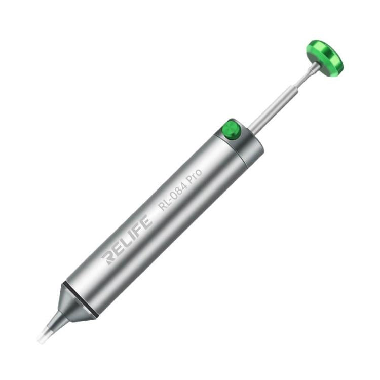 RELIFE RL-084 Pro Powerful Aluminium Alloy Solder Sucker Manual Solder Residue Sucker - Others by RELIFE | Online Shopping UK | buy2fix