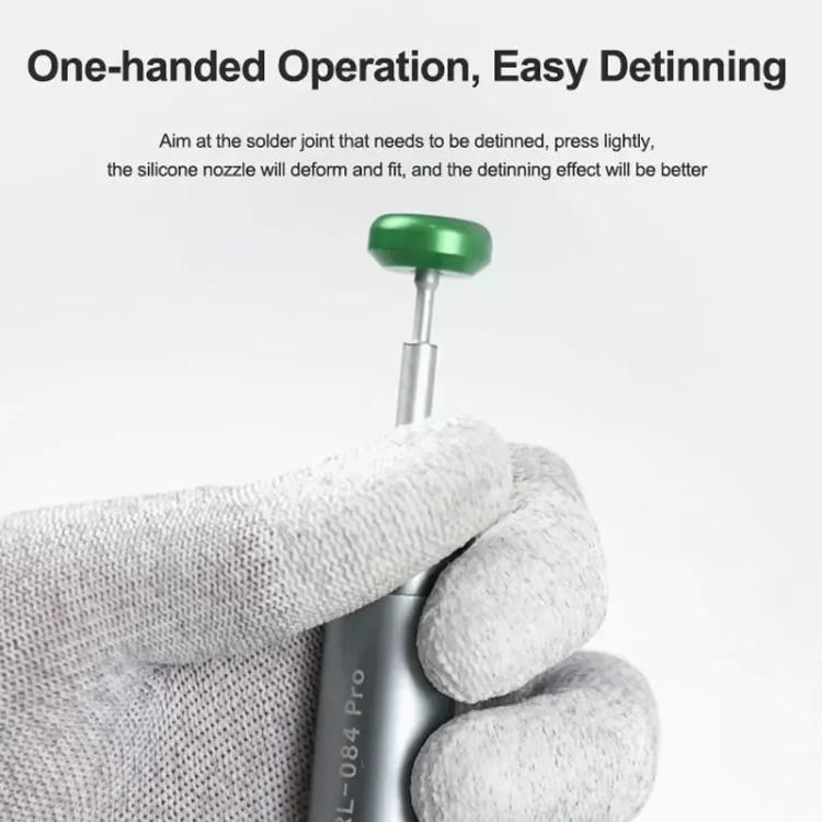 RELIFE RL-084 Pro Powerful Aluminium Alloy Solder Sucker Manual Solder Residue Sucker - Others by RELIFE | Online Shopping UK | buy2fix