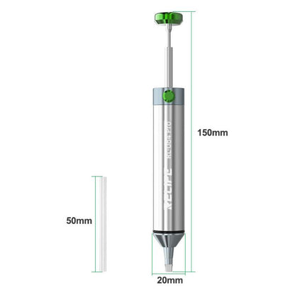 RELIFE RL-084 Pro Powerful Aluminium Alloy Solder Sucker Manual Solder Residue Sucker - Others by RELIFE | Online Shopping UK | buy2fix