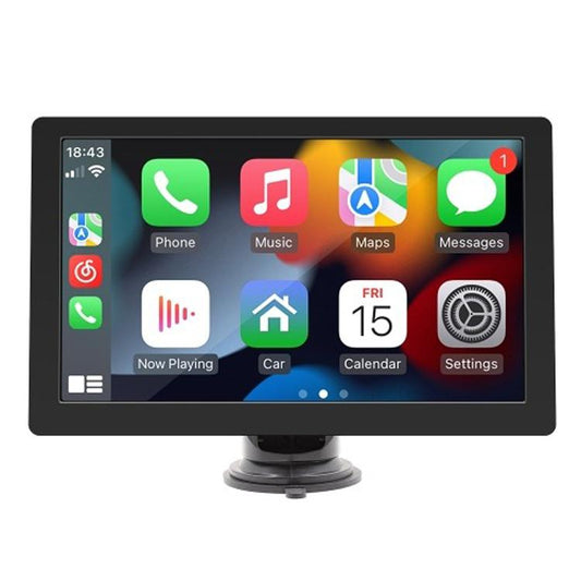 Car Universal Screen Stereo HD MP5 Player Reversing Monitor With Rear View Camera - Car MP3 & MP4 & MP5 by buy2fix | Online Shopping UK | buy2fix