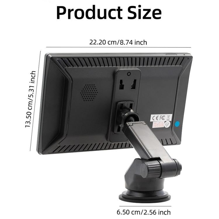 Car Universal Screen Stereo HD MP5 Player Reversing Monitor With Rear View Camera - Car MP3 & MP4 & MP5 by buy2fix | Online Shopping UK | buy2fix