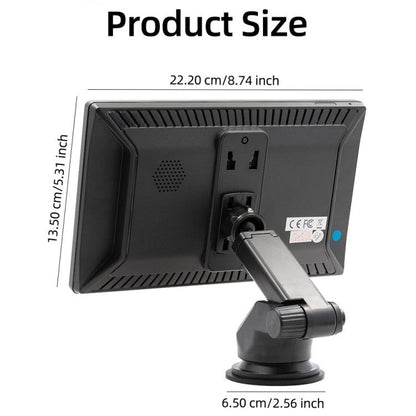 Car Universal Screen Stereo HD MP5 Player Reversing Monitor With Rear View Camera - Car MP3 & MP4 & MP5 by buy2fix | Online Shopping UK | buy2fix