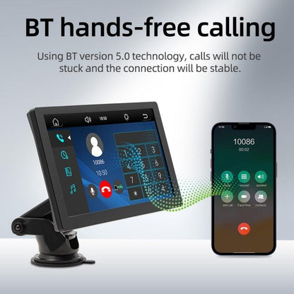 Car Universal Screen Stereo HD MP5 Player Reversing Monitor With Rear View Camera - Car MP3 & MP4 & MP5 by buy2fix | Online Shopping UK | buy2fix