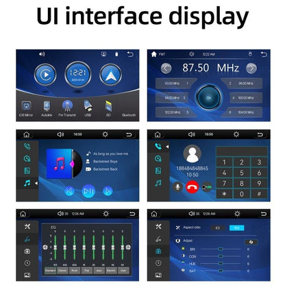 Car Universal Screen Stereo HD MP5 Player Reversing Monitor With Rear View Camera - Car MP3 & MP4 & MP5 by buy2fix | Online Shopping UK | buy2fix