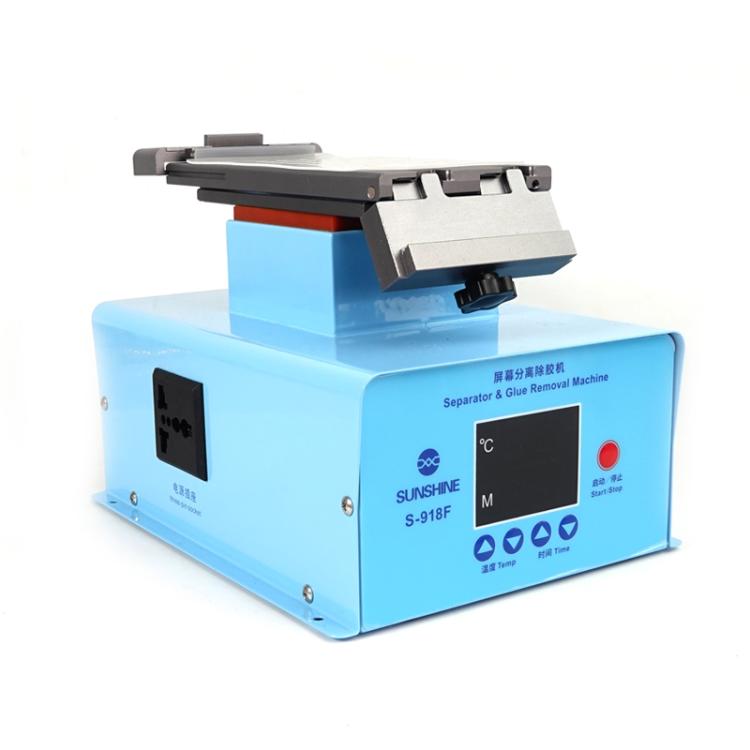 SUNSHINE S-918F Curved Screen 360-Degree Rotation Mobile Phone Screen Separator Screen Removal Heating Table, EU Plug - Separation Equipment by SUNSHINE | Online Shopping UK | buy2fix