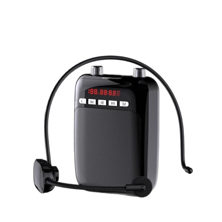 ZANSONG M70 Wireless Bluetooth Megaphone Speaker with UHF Mic Surrport Voice Recorder, FM Radio, TF/USB Port, 3.5mm AUX Input(Black) - Loudspeaker by ZANSONG | Online Shopping UK | buy2fix