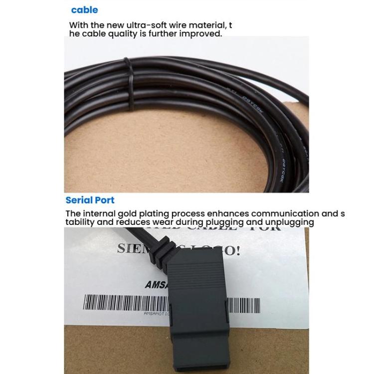 AMSAMOTION For Siemens LOGO PLC Programming Cable, Spec: USB-Cable Driver-free - Others by AMSAMOTION | Online Shopping UK | buy2fix