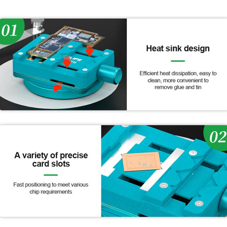 RELIFE RL-601I Motherboard Chip Repair Mini Rotary Fixture - Repair Fixture by RELIFE | Online Shopping UK | buy2fix