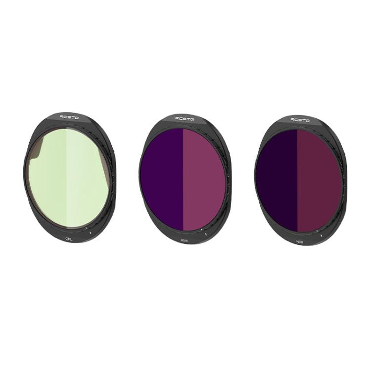 For DJI Mavic 4 Pro RCSTQ Lens Filter, Style: CPL+ND16/PL+ND32/PL - Lens Filter by RCSTQ | Online Shopping UK | buy2fix