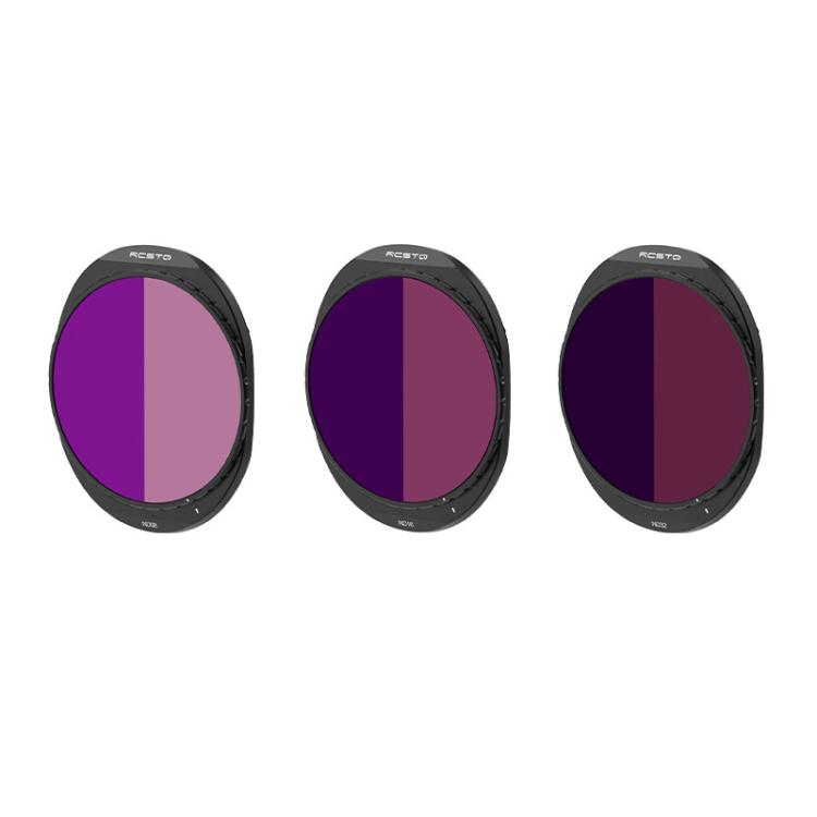 For DJI Mavic 4 Pro RCSTQ Lens Filter, Style: ND8/PL+ND16/PL+ND32/PL - Lens Filter by RCSTQ | Online Shopping UK | buy2fix