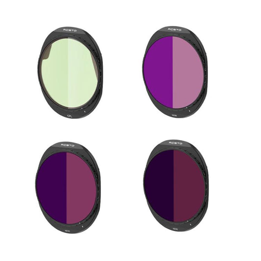 For DJI Mavic 4 Pro RCSTQ Lens Filter, Style: CPL+ND8/PL+ND16/PL+ND32/PL - Lens Filter by RCSTQ | Online Shopping UK | buy2fix