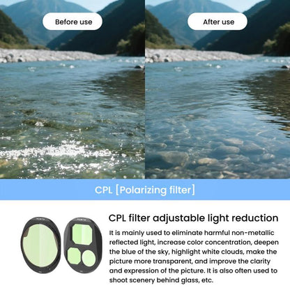 For DJI Mavic 4 Pro RCSTQ Lens Filter, Style: ND8/PL - Lens Filter by RCSTQ | Online Shopping UK | buy2fix