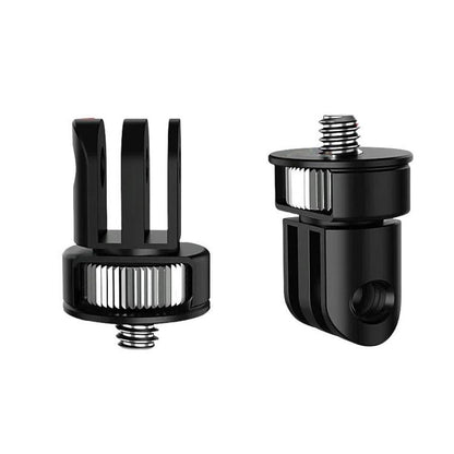TFSM065 Three-Slot Adapter Camera Cage 360-Degree Rotating Connector Tripod 1/4 Inch Adapter -  by buy2fix | Online Shopping UK | buy2fix