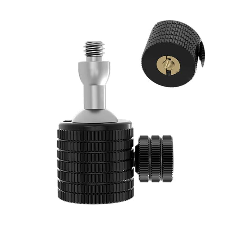 Q5 M6 Female To 1/4 Male Universal Mini Ball Head Adapter Mount Aluminium Alloy Mobile Phone Camera Tripod Accessories - Tripod Heads by buy2fix | Online Shopping UK | buy2fix