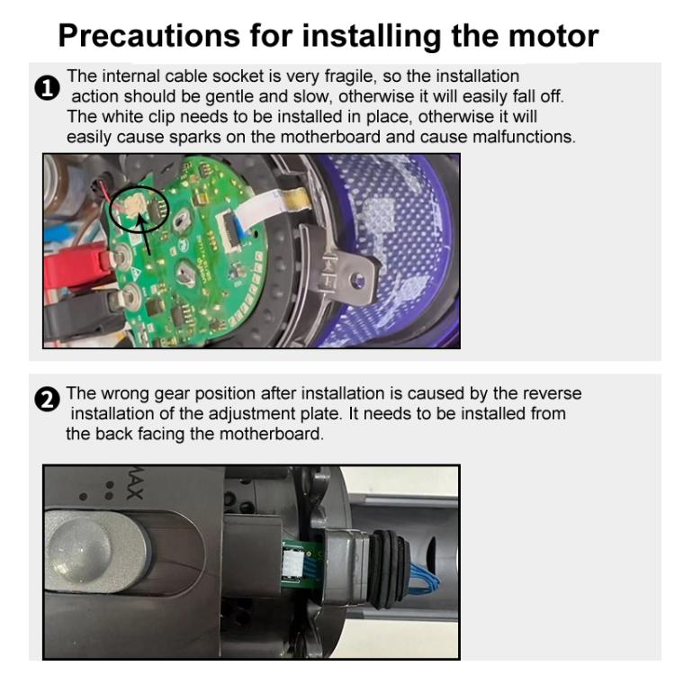 Motor Assembly Repair Part For Dyson V7 No Shell Green - For Dyson Accessories by buy2fix | Online Shopping UK | buy2fix