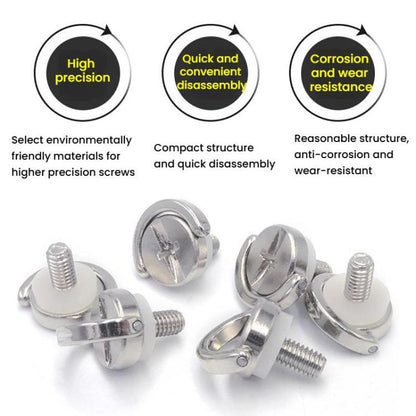 TF3224 2pcs M4 Quick Release Screw Camera Drone Shoulder Strap Lanyard Screw -  by buy2fix | Online Shopping UK | buy2fix