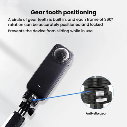 TFSM104 1/4 Male To 3-page Card Slot Action Camera Quick Release Adapter Tripod Accessories -  by buy2fix | Online Shopping UK | buy2fix