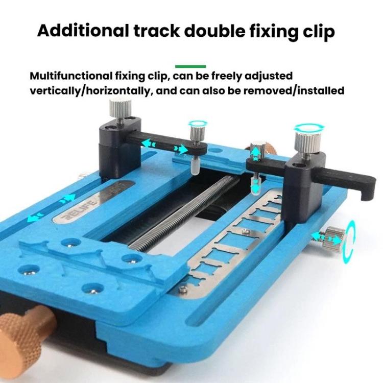 RELIFE SS-601F Motherboard Repair Fixture Dot Matrix Face CPU Hard Drive IC Type Adhesive Removal Dual Track Fixture - Repair Fixture by RELIFE | Online Shopping UK | buy2fix