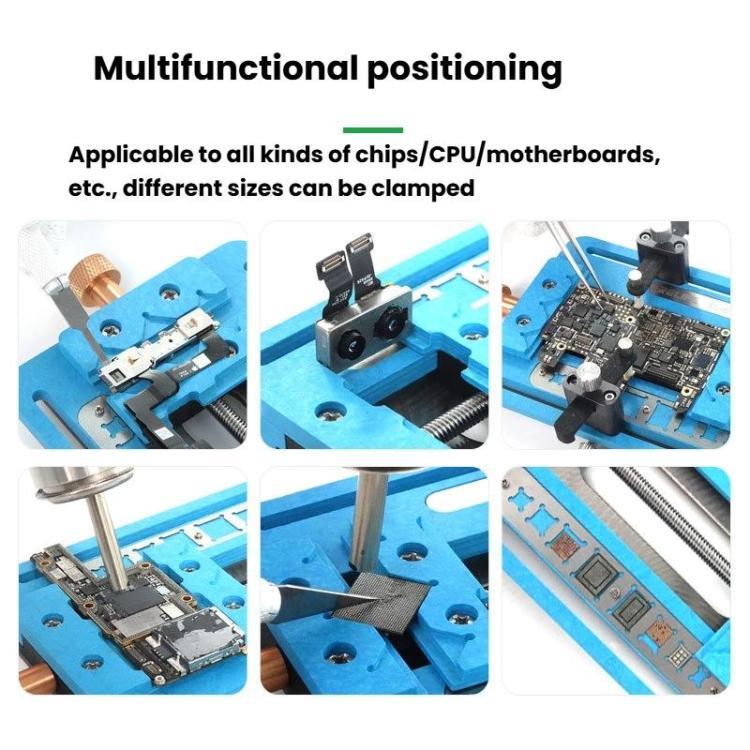 RELIFE SS-601F Motherboard Repair Fixture Dot Matrix Face CPU Hard Drive IC Type Adhesive Removal Dual Track Fixture - Repair Fixture by RELIFE | Online Shopping UK | buy2fix