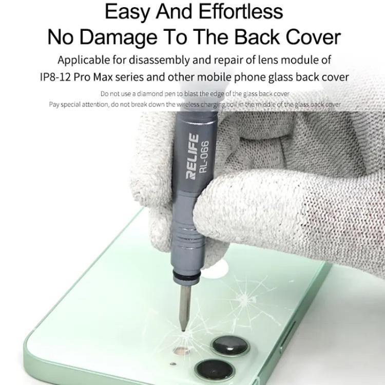 RELIFE RL-066 Mobile Phone Glass Back Cover Explosion Pen Screen Removal Frame Breaker - Others by RELIFE | Online Shopping UK | buy2fix