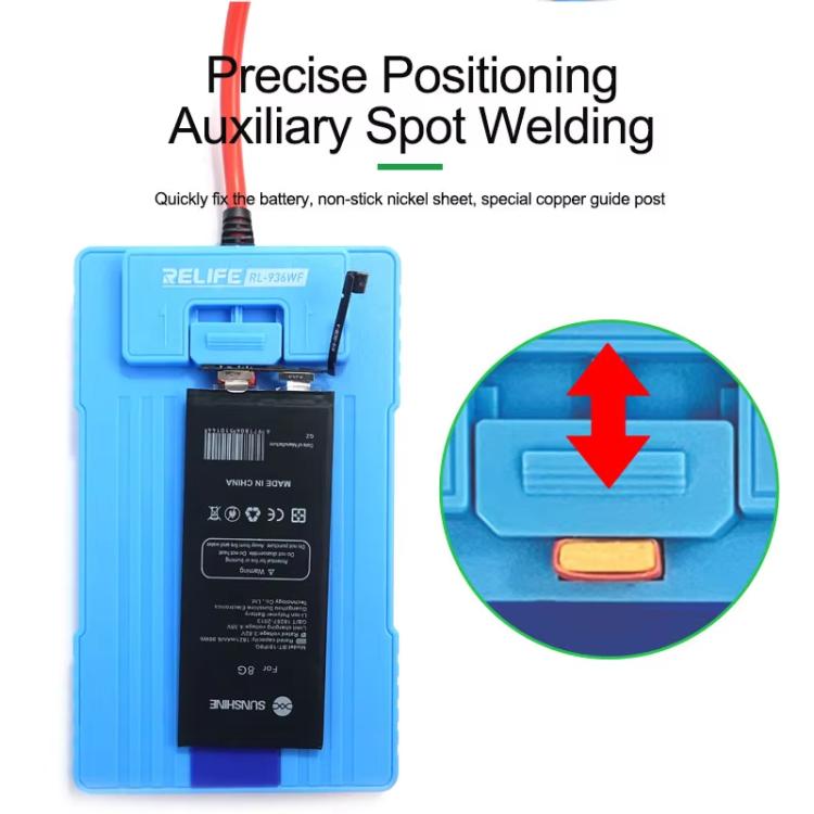 RELIFE RL-936WF Battery Spot Welding Fixture Anti-static Mobile Phone Battery Holder - Auxiliary Clamp Clip by RELIFE | Online Shopping UK | buy2fix