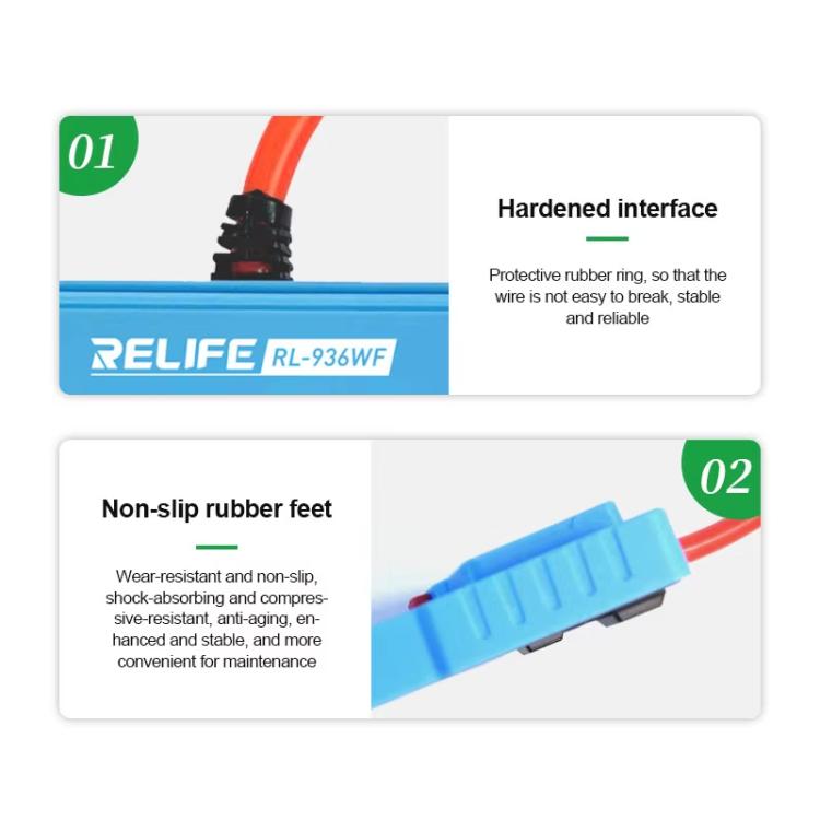 RELIFE RL-936WF Battery Spot Welding Fixture Anti-static Mobile Phone Battery Holder - Auxiliary Clamp Clip by RELIFE | Online Shopping UK | buy2fix