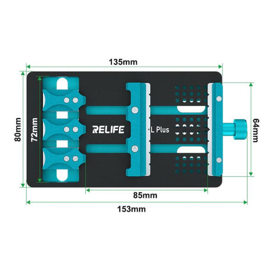 RELIFE RL-601L Plus Motherboard Repair Platform Multifunctional Fixture High Temperature Resistant Clamp - Repair Fixture by RELIFE | Online Shopping UK | buy2fix
