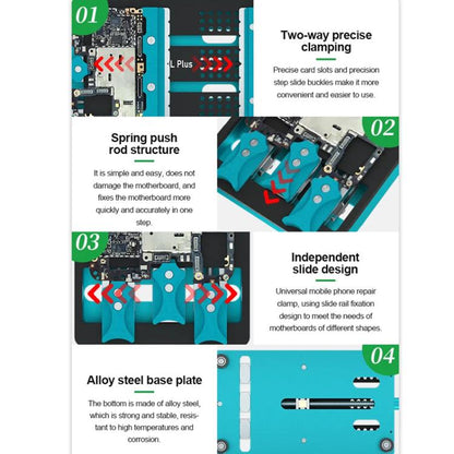 RELIFE RL-601L Plus Motherboard Repair Platform Multifunctional Fixture High Temperature Resistant Clamp - Repair Fixture by RELIFE | Online Shopping UK | buy2fix