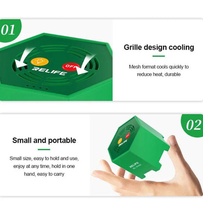 RELIFE RL014D Smart UV Curing Lamp LED Ultraviolet Mobile Phone Repair Shadowless Glue Green Oil Quick-drying Oil Curing Lamp - Others by RELIFE | Online Shopping UK | buy2fix
