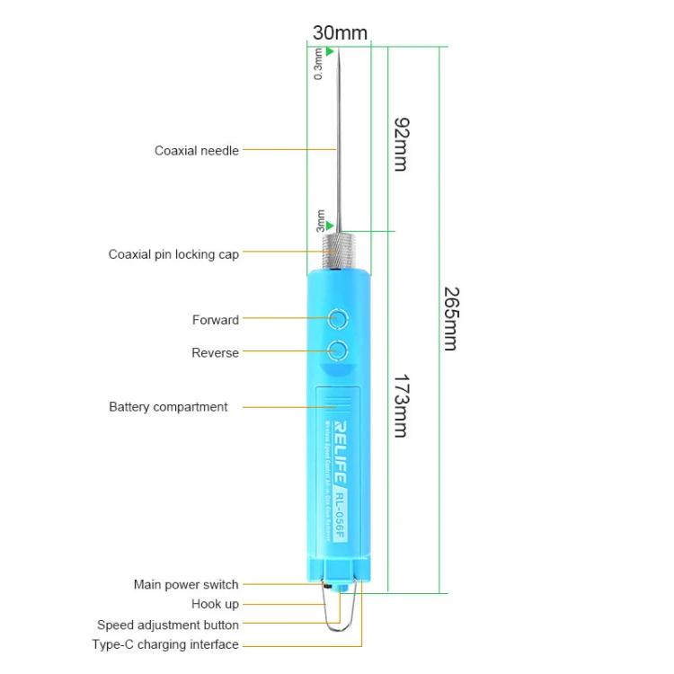 RELIFE RL-056F Wireless Speed Control Integrated Glue Removal Machine Cutting Machine Screen OCA Glue Removal - Dust Remove Tool by RELIFE | Online Shopping UK | buy2fix