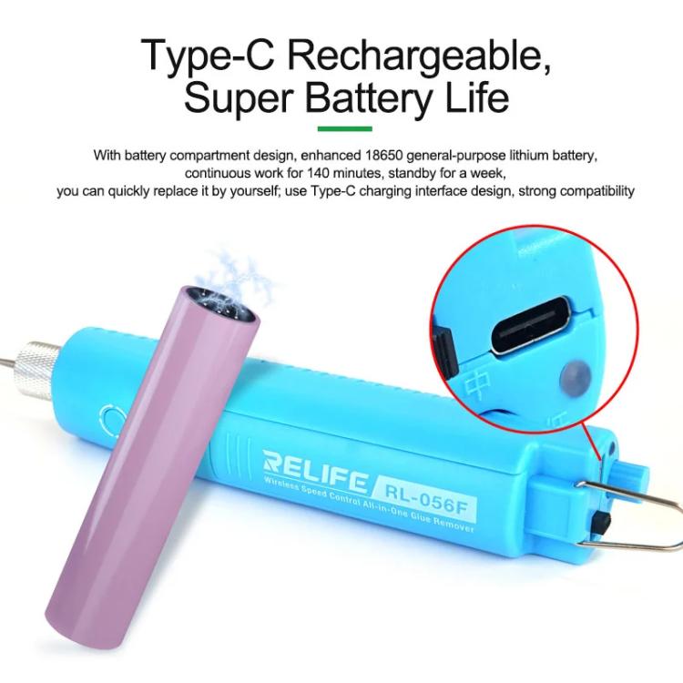 RELIFE RL-056F Wireless Speed Control Integrated Glue Removal Machine Cutting Machine Screen OCA Glue Removal - Dust Remove Tool by RELIFE | Online Shopping UK | buy2fix