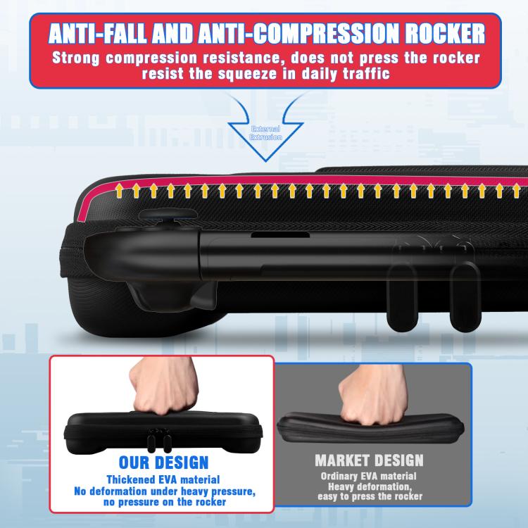 For Nintendo Switch 2 EVA Hard Shell Carrying Case Shockproof  Anti-Crush Protective Travel Case - Bags by buy2fix | Online Shopping UK | buy2fix