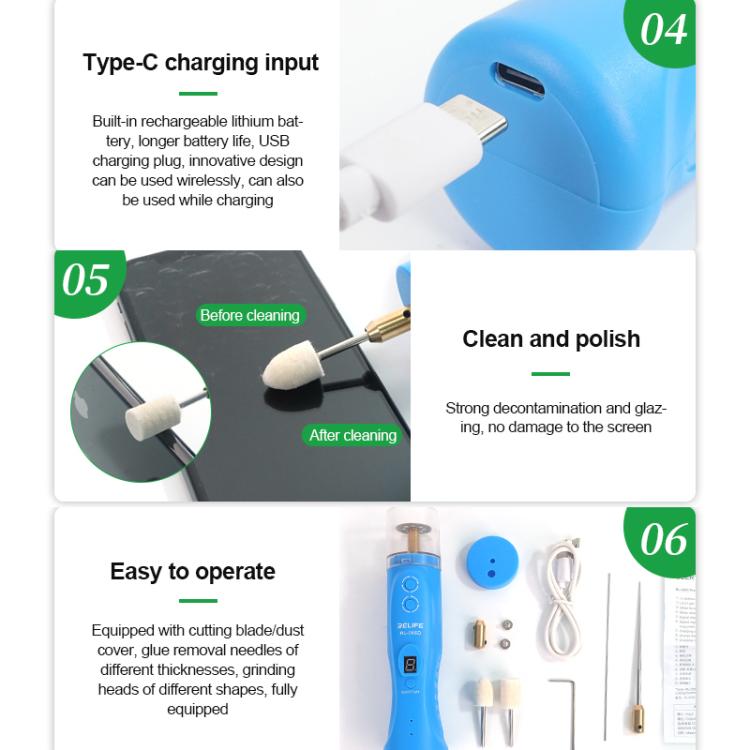 RELIFE RL-056D Mobile Phone Screen Smart Glue Removal Cutting Machine - Others by RELIFE | Online Shopping UK | buy2fix