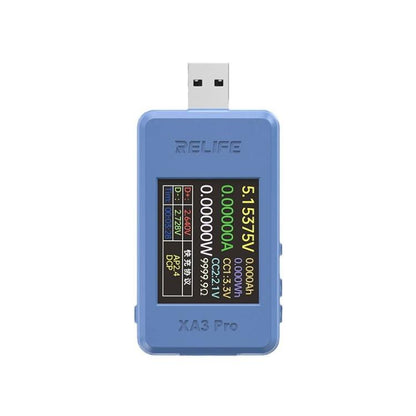 RELIFE XA3 Pro USB / Type-C Smart Detector Fast Charging Protocol Identification Detection - Test Tools by RELIFE | Online Shopping UK | buy2fix