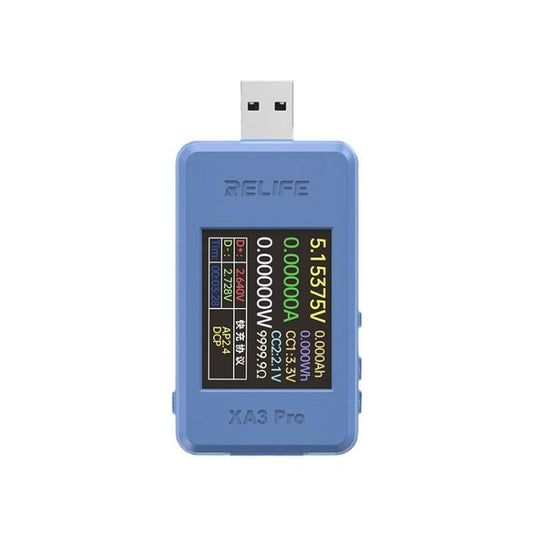 RELIFE XA3 Pro USB / Type-C Smart Detector Fast Charging Protocol Identification Detection - Test Tools by RELIFE | Online Shopping UK | buy2fix