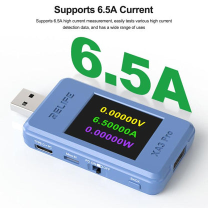 RELIFE XA3 Pro USB / Type-C Smart Detector Fast Charging Protocol Identification Detection - Test Tools by RELIFE | Online Shopping UK | buy2fix